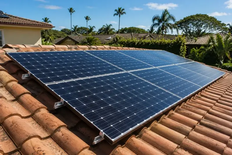 Installation de panneaux solaires à Saint-Barthélemy-de-Bellegarde